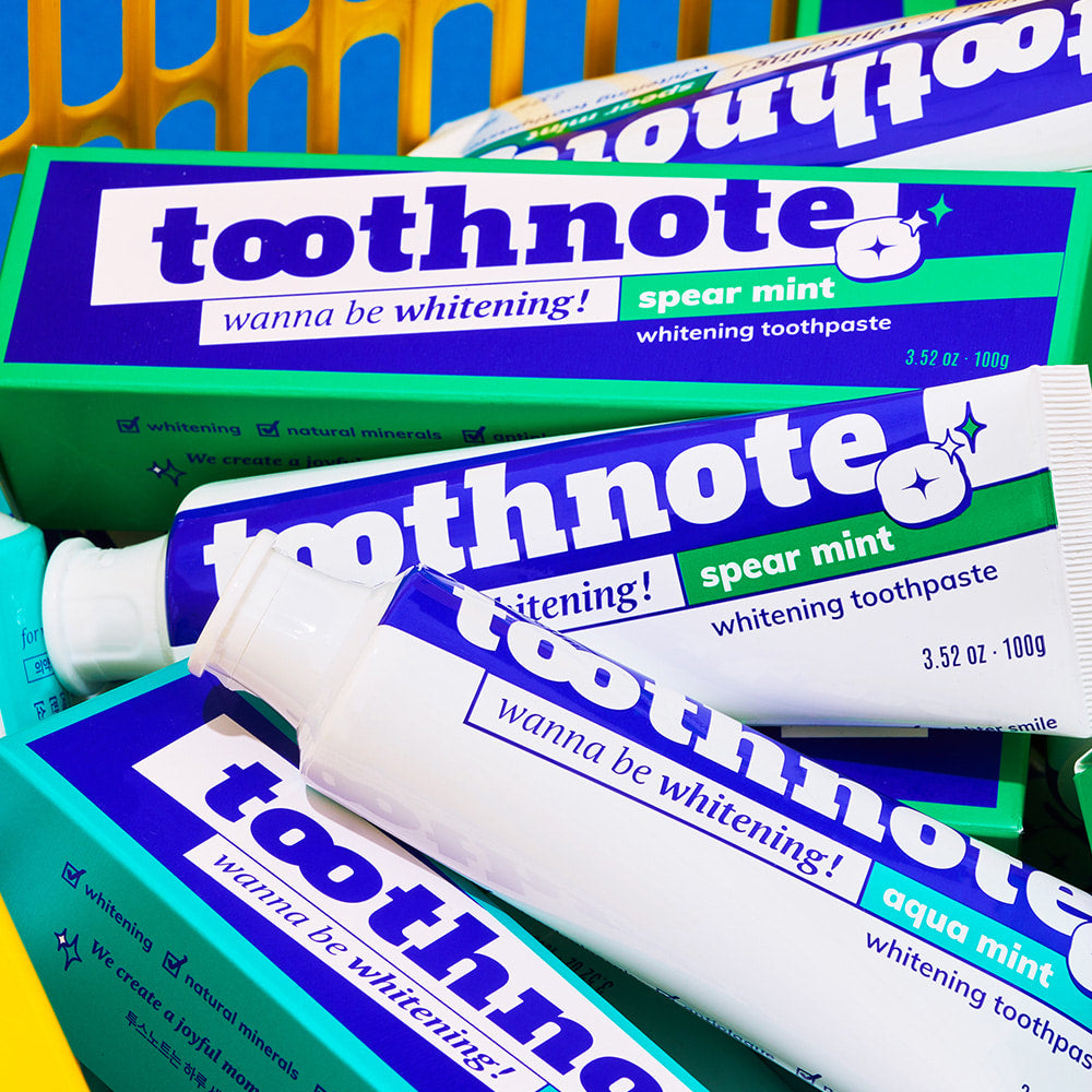 Toothnote spear mint 100g